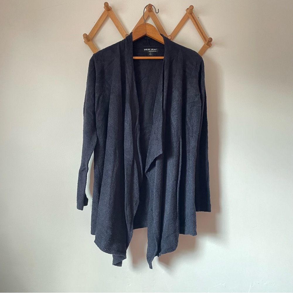 Barefoot Dreams Bamboo Chic Lite Gray Cardigan